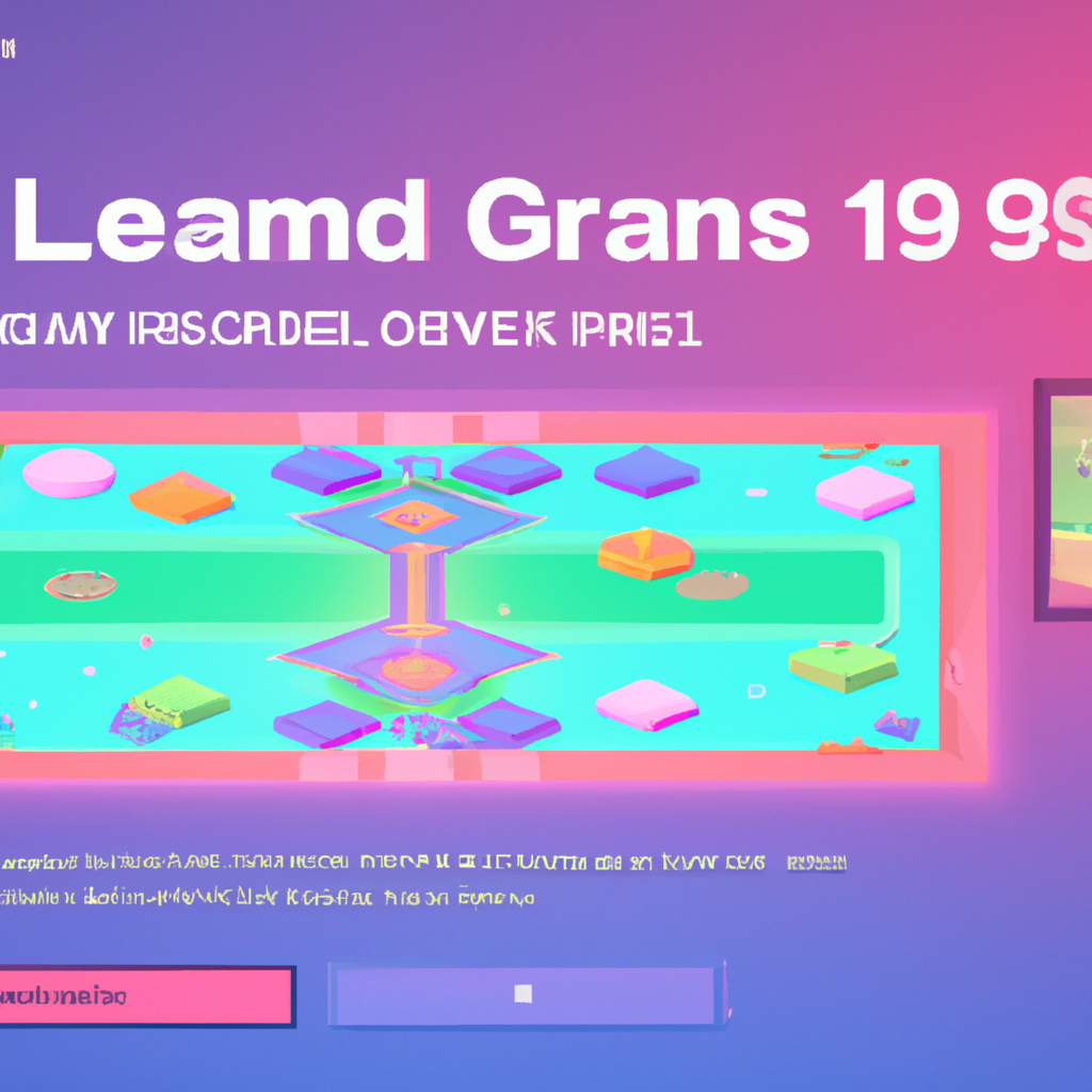 Stylized level map with player path